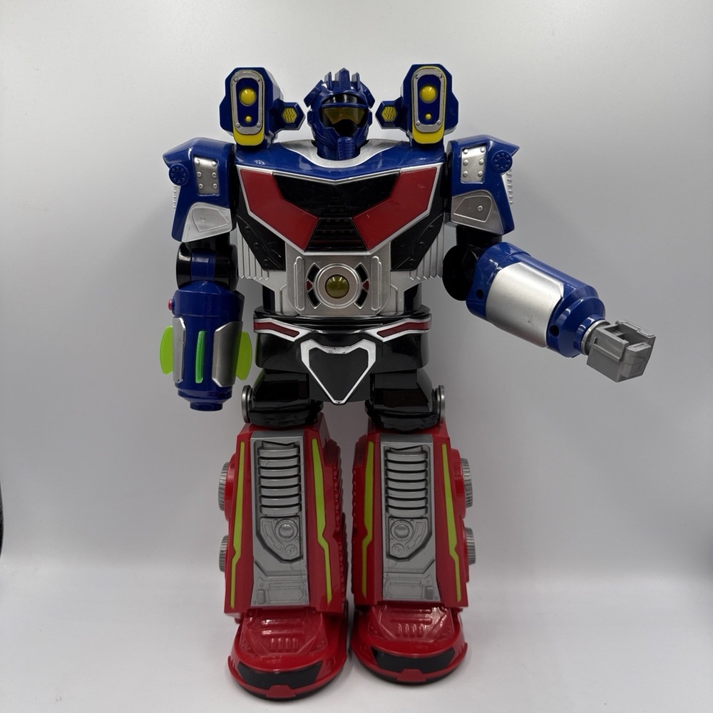 Adventure Force Astrobot Transformer Walking Talking Robot Toy 14in 100% Tested